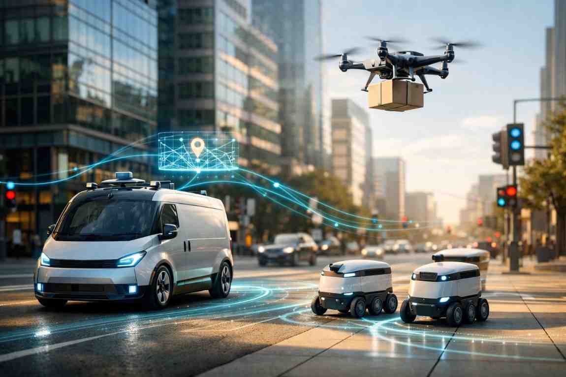 Autonomous Delivery Systems: The Future of Smart Logistics